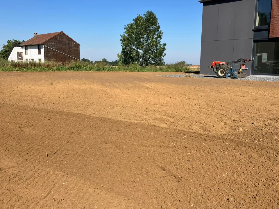 projet d’aménagement extérieur complet à Andenne